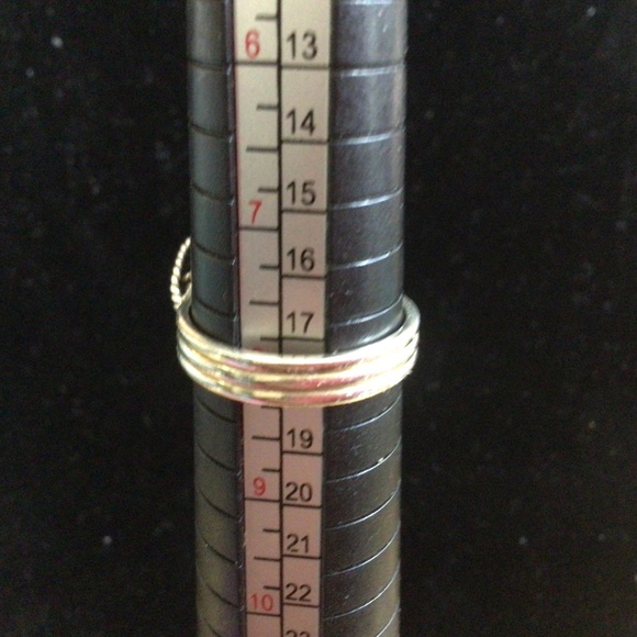 925 sterling silver YS India Labradorite Artisan ring. Size 8 - Picture 6 of 7